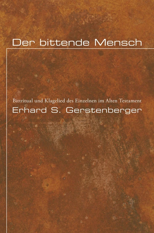 Cover of Der bittende Mensch