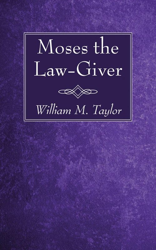 Cover of Moses the Law-Giver