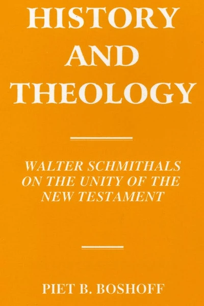 Cover of History and Theology