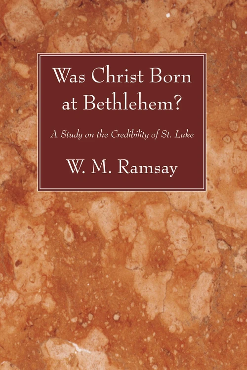 Cover of Was Christ Born at Bethlehem?