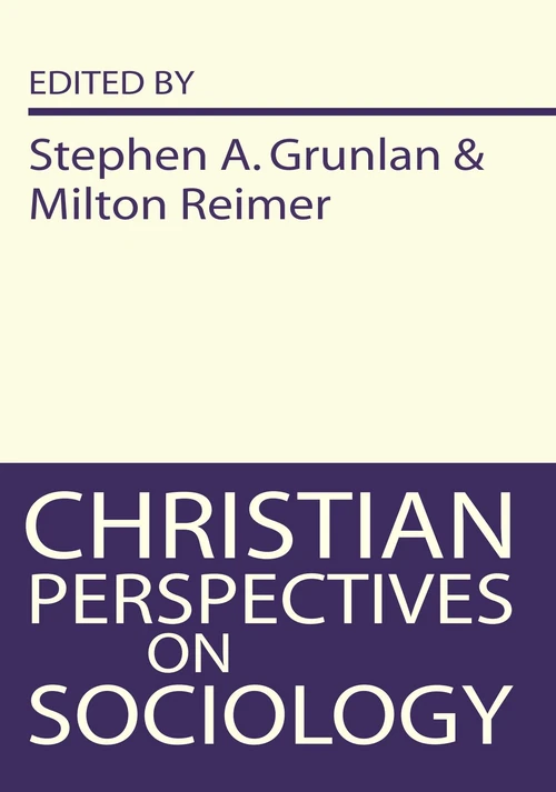 Cover of Christian Perspectives on Sociology