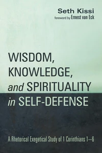 Cover of Wisdom, Knowledge, and Spirituality in Self-defense