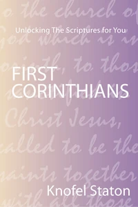 Cover of First Corinthians