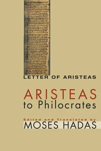Cover of Aristeas to Philocrates