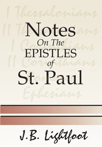 Cover of Notes on Epistles of St. Paul
