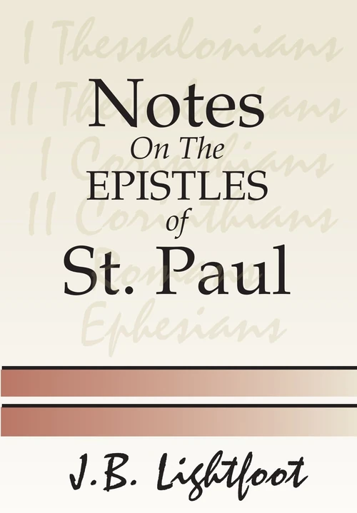 Cover of Notes on Epistles of St. Paul