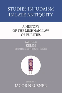 Cover of A History of the Mishnaic Law of Purities, Part 1