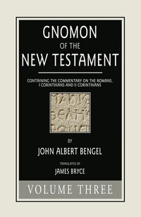 Cover of Gnomon of the New Testament, Volume 3