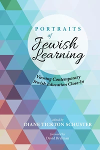 Cover of Portraits of Jewish Learning