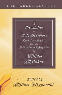 Cover of A Disputation on Holy Scripture