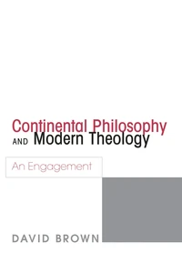 Cover of Continental Philosophy and Modern Theology
