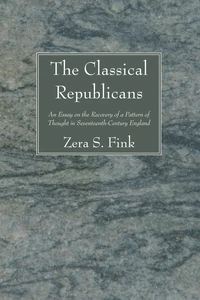Cover of The Classical Republicans