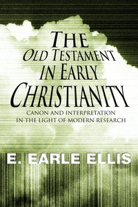 Cover of The Old Testament in Early Christianity