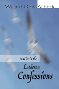 Cover of Studies in the Lutheran Confessions