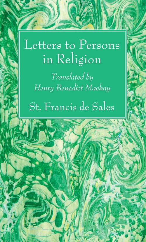 Cover of Letters to Persons in Religion