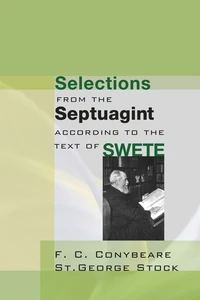 Cover of Selections from the Septuagint