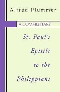 Cover of A Commentary on St. Paul's Epistle to The Philippians