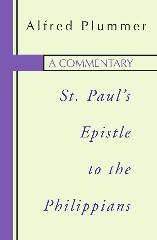 Cover of A Commentary on St. Paul's Epistle to The Philippians