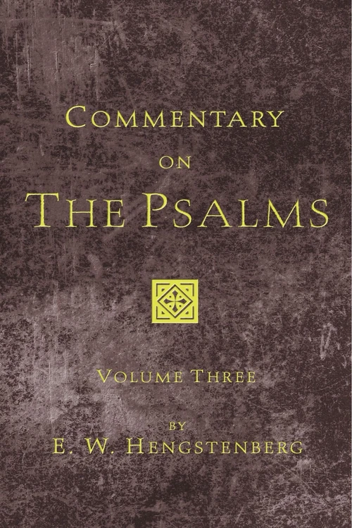Cover of Commentary on the Psalms, 3 Volumes