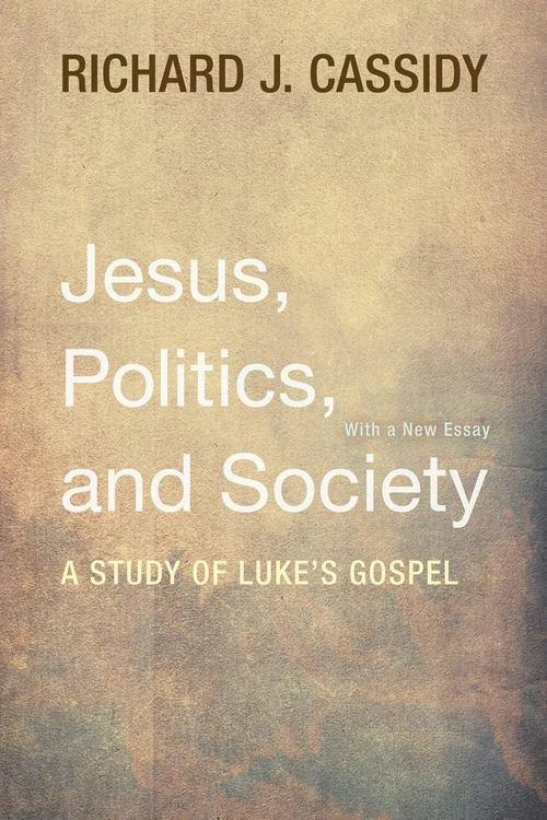 Cover of Jesus, Politics, and Society