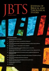 Cover of Journal of Biblical and Theological Studies, Issue 5.1