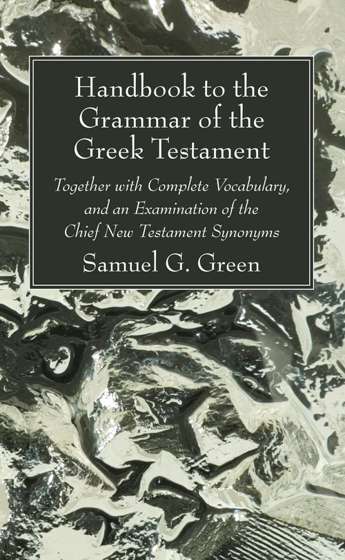 Cover of Handbook to the Grammar of the Greek Testament