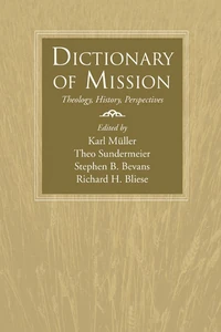 Cover of Dictionary of Mission