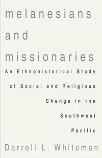 Cover of Melanesians and Missionaries