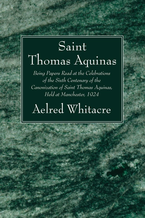 Cover of St. Thomas Aquinas