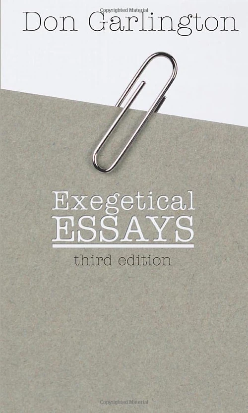 Cover of Exegetical Essays, 3rd Edition
