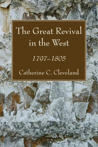 Cover of The Great Revival in the West