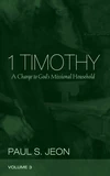 Cover of 1 Timothy, Volume 3