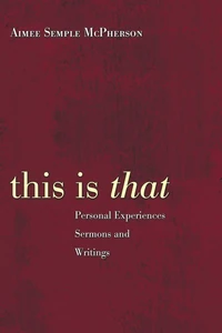 Cover of This is That