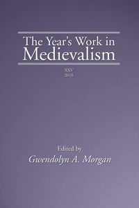 Cover of The Year’s Work in Medievalism, 2010