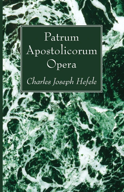 Cover of Patrum Apostolicorum Opera