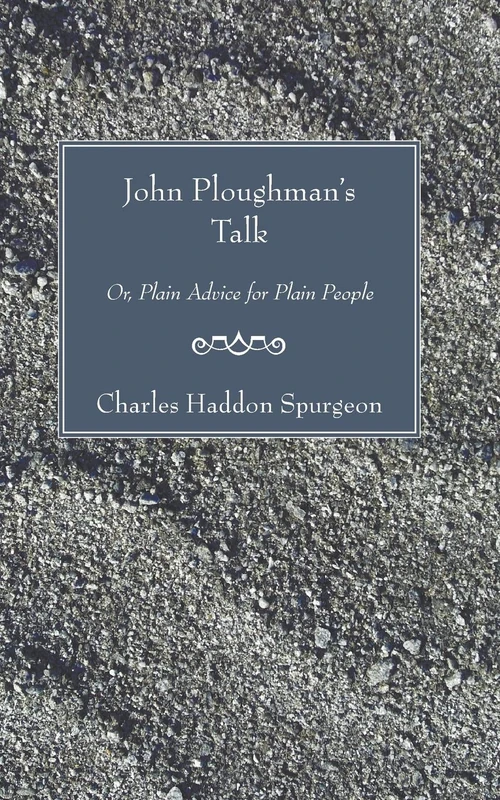 Cover of John Ploughman's Talk