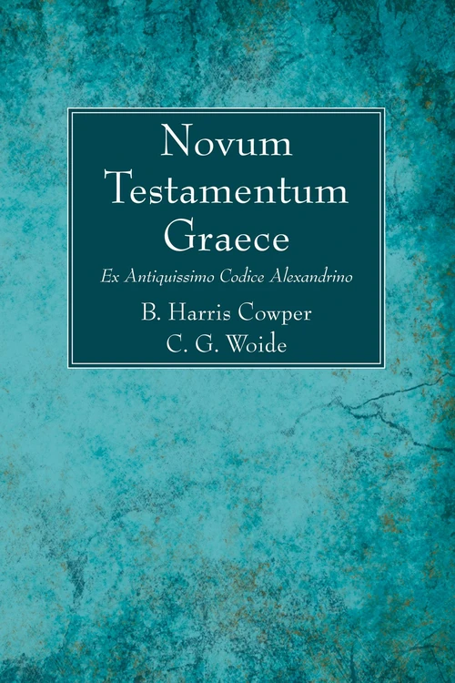 Cover of Novum Testamentum Graece