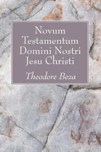 Cover of Novum Testamentum Domini Nostri Jesu Chrisi