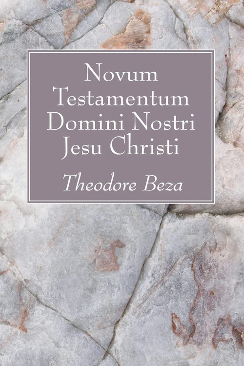 Cover of Novum Testamentum Domini Nostri Jesu Chrisi