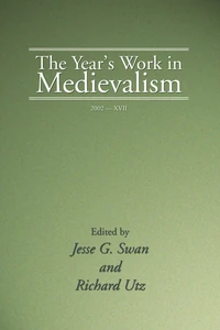 Cover of The Year's Work in Medievalism, 2002