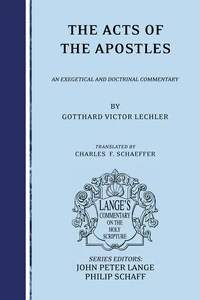 Cover of The Acts of the Apostles