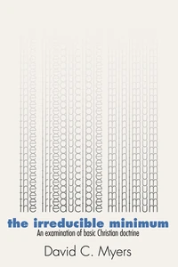 Cover of The Irreducible Minimum