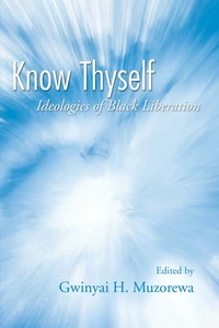 Cover of Know Thyself: Ideologies of Black Liberation