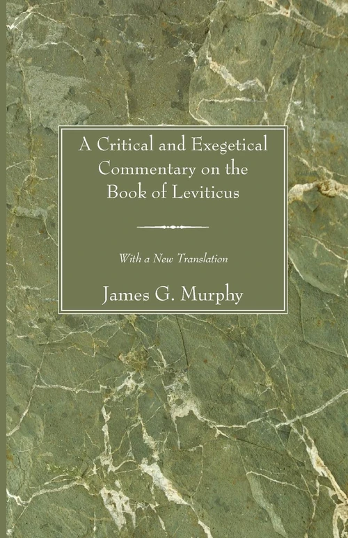 Cover of A Critical and Exegetical Commentary on the Book of Leviticus