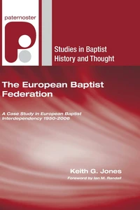 Cover of The European Baptist Federation
