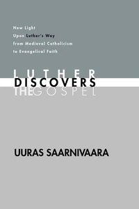 Cover of Luther Discovers the Gospel