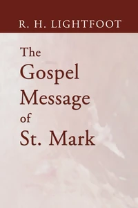 Cover of The Gospel Message of St. Mark