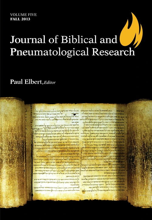 Cover of Journal of Biblical and Pneumatological Research