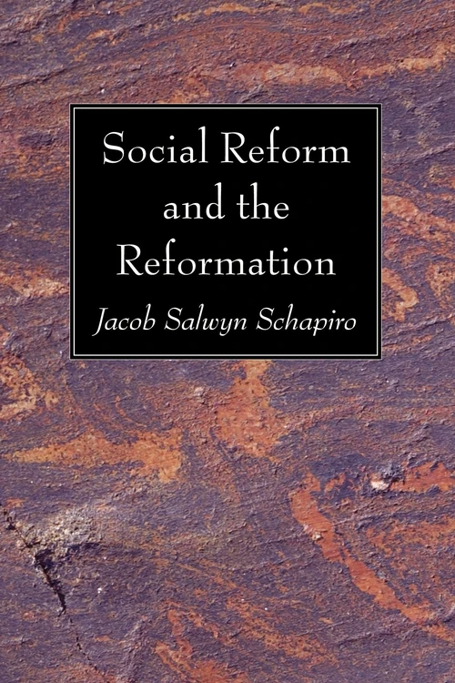 Cover of Social Reform and the Reformation