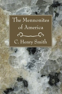 Cover of The Mennonites of America